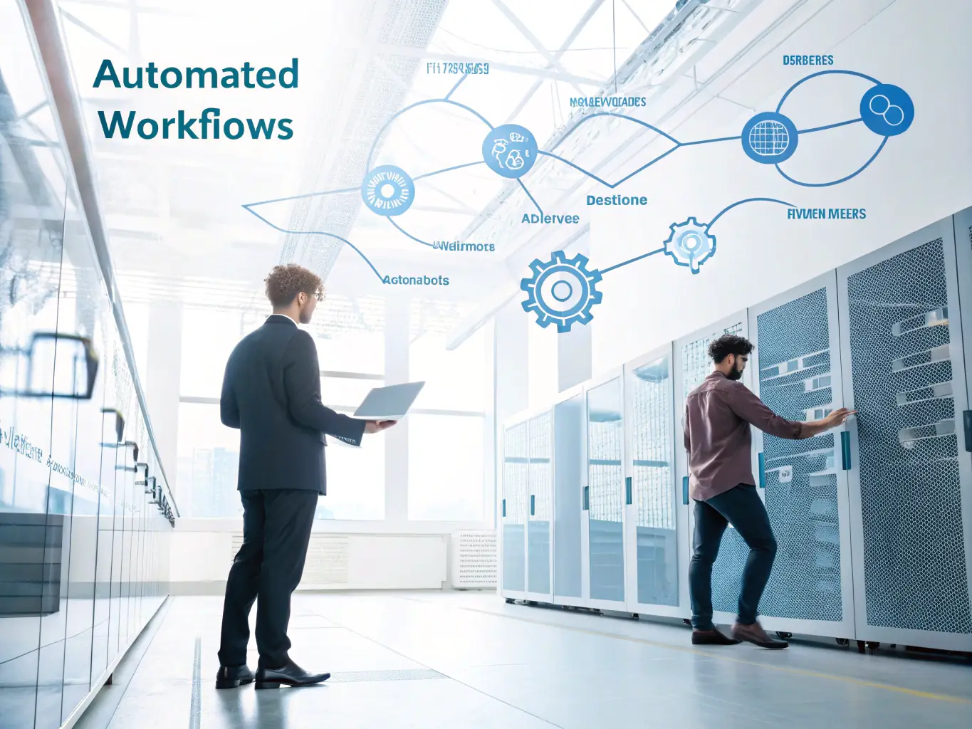 A visual representation of Neuro Routing Manager's service-oriented architecture, illustrating how it replaces restrictive data tables with flexible business profiles and rules.